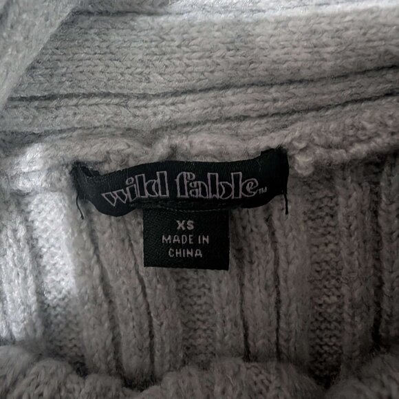 Gray Maxi Skirt. Gray. Brand: Wild Fable. NWT Never Worn. Size: xs - Picture 3 of 4